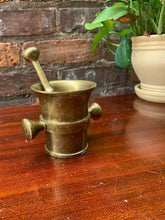 Load image into Gallery viewer, Brass Mortar and Pestle