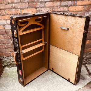 Antique Valet Trunk in Amazing Condition