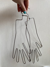 Load image into Gallery viewer, Antique Wire Victorian Glove Form Stretcher