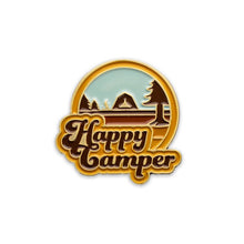 Load image into Gallery viewer, Happy Camper Enamel Pin