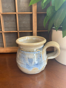 Light Blue Pottery Mug