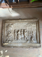 Load image into Gallery viewer, Antique Plaster Relief of Village