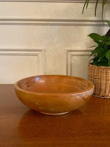 Gorgeous Vintage Turned Wooden Bowl