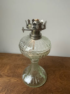 Heavy Glass Kerosene Lamp with Wick