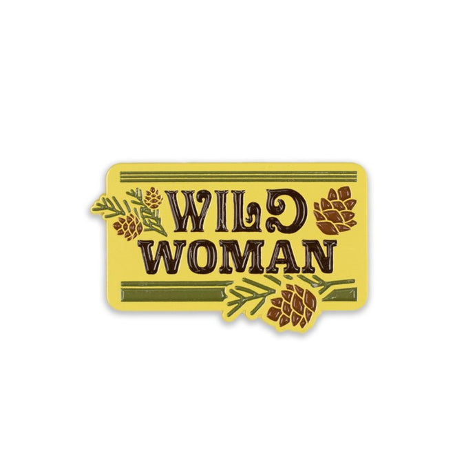 Wild Woman Enamel Pin