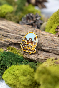 Happy Camper Enamel Pin