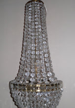 Load image into Gallery viewer, Large French Empire Basket Chandelier