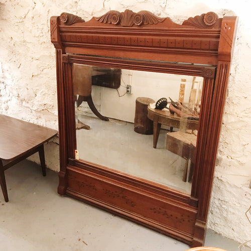 Vintage Large Carved Mirror