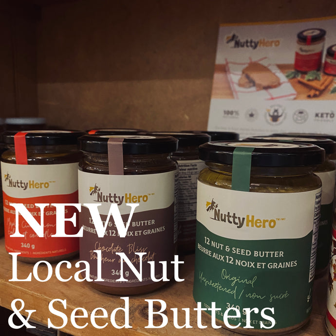 New Local Nut & Seed Butters (with a Mission)!