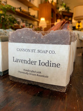 Load image into Gallery viewer, Lavender Iodine Bar Soap