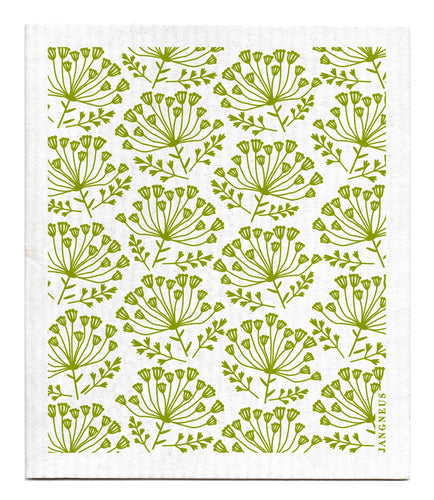 Swedish Sponge Cloth | Dill   - Green