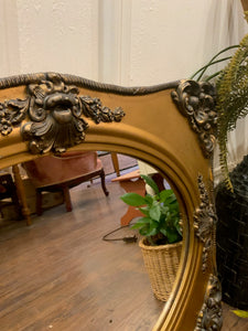 Exquisite Antique Gilt Gold Mirror