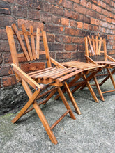 Load image into Gallery viewer, Vintage Teak Child’s Table Set