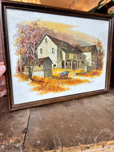 Load image into Gallery viewer, On the Farm Beautiful Framed Watercolour