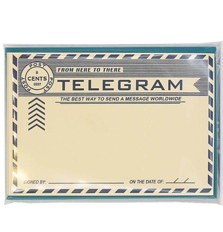 Telegrams | Message Cards