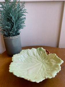 Lovely Porcelain Leaf Dish