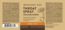 Load image into Gallery viewer, Throat Spray Tincture by Harmonic Arts