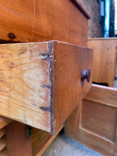 Load image into Gallery viewer, Antique Pine Dry Sink/Commode