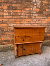 Load image into Gallery viewer, Antique Pine Dry Sink/Commode