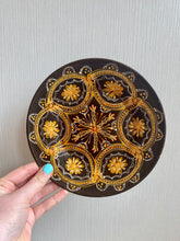 Load image into Gallery viewer, Eastern European Hand Painted Wood Plate