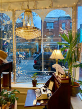 Load image into Gallery viewer, Vintage 8 Light French Empire Crystal Chandelier