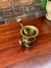 Load image into Gallery viewer, Brass Mortar and Pestle