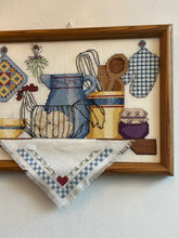 Load image into Gallery viewer, Whimsical Farmhouse Kitchen Needlepoint Art