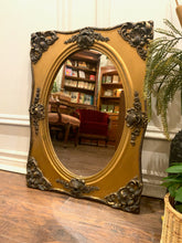 Load image into Gallery viewer, Exquisite Antique Gilt Gold Mirror