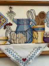 Load image into Gallery viewer, Whimsical Farmhouse Kitchen Needlepoint Art