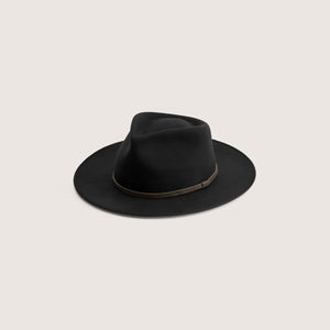 Calloway Black  | Wool Felt Hat [Will & Bear}