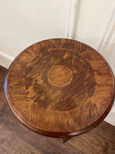 Load image into Gallery viewer, Small Vintage Round Top Side Table