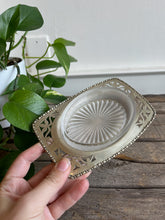 Load image into Gallery viewer, Antique Butter Server or Pretty Soap Dish