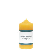 Load image into Gallery viewer, Narrow 3&quot; Beeswax Candle