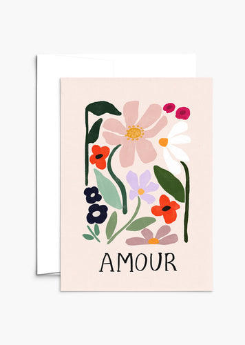 Amour Greeting Card