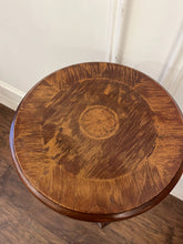 Load image into Gallery viewer, Small Vintage Round Top Side Table