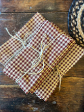 Load image into Gallery viewer, Cotton Napkins - Berryvine Burgundy - Set of 4
