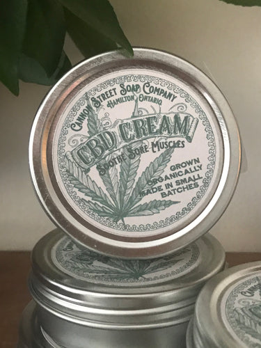 CBD Cream by Cannon Street Soap Company