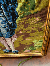 Load image into Gallery viewer, Framed Needlepoint of “Blue Boy”