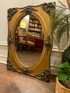 Exquisite Antique Gilt Gold Mirror