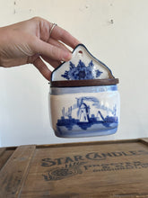 Load image into Gallery viewer, Vintage Royal Delft Salt Cellar Spice Box