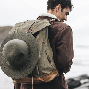 Woodley Moss | Felt Gardening Hat
  [Will & Bear]