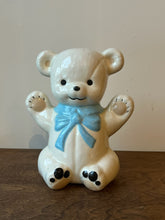 Load image into Gallery viewer, Vintage Teddy Bear Coin Bank