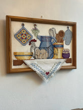 Load image into Gallery viewer, Whimsical Farmhouse Kitchen Needlepoint Art