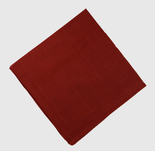 Cotton Napkins - Burgundy  - Set of 4