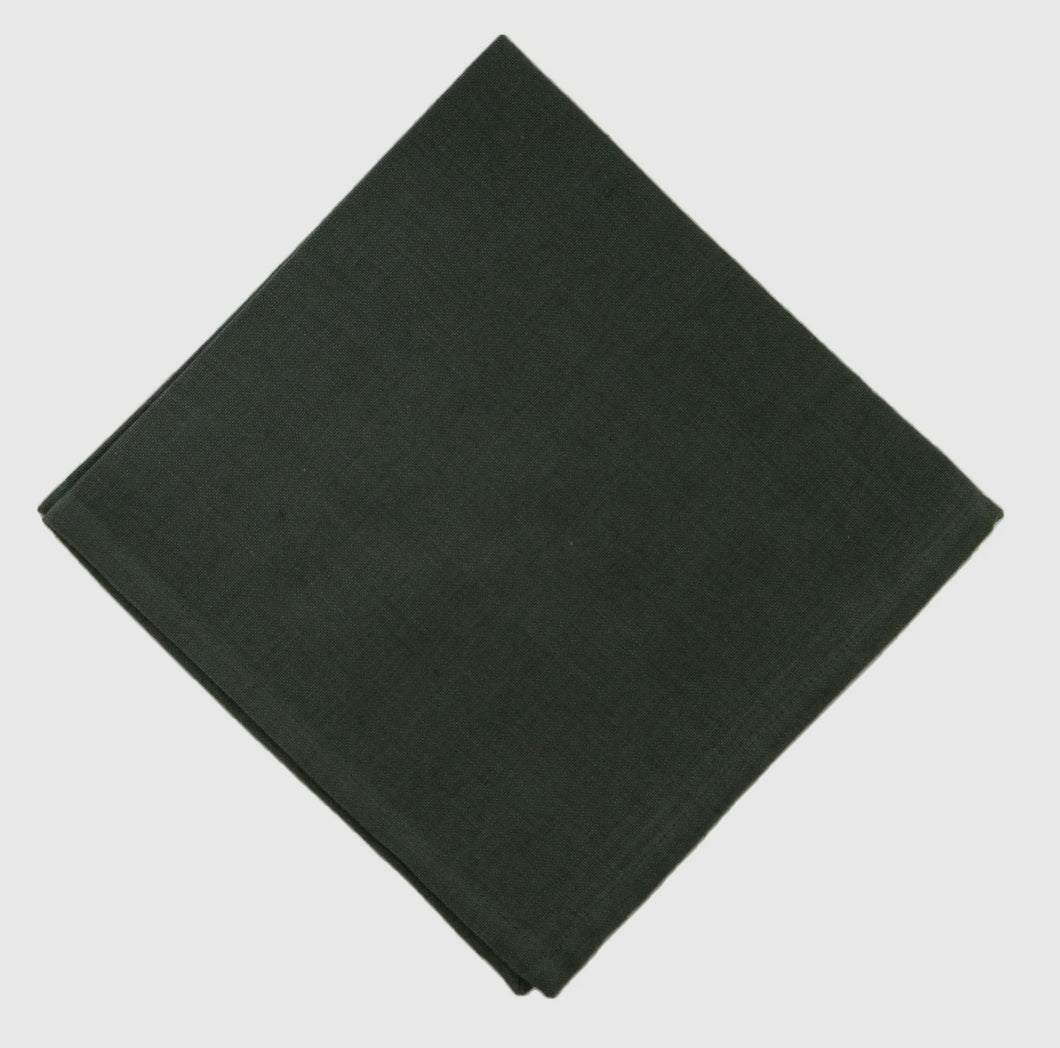 Cotton Napkins - Moss Green  - Set of 4
