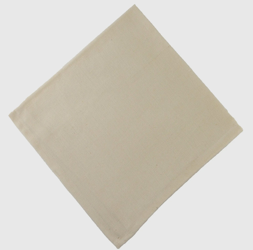 Cotton Napkins - Natural Ecru  - Set of 4