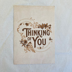 "Thinking Of You" Greeting Card