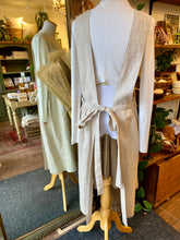 Load image into Gallery viewer, The Pinafore Apron 100% Linen - Oat