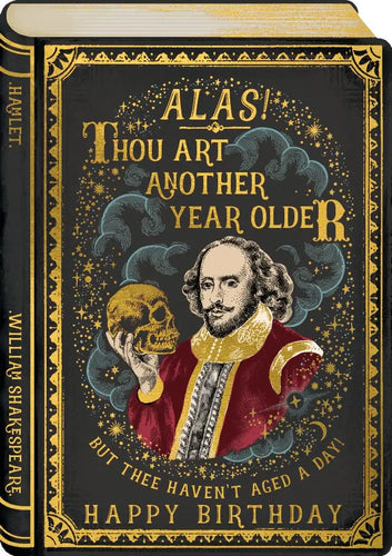 Alas! Thou Art Another Year Older l Greeting Card