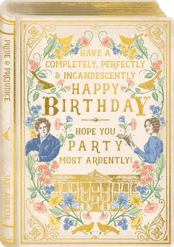 Have a Completely, Perfectly & Incandescently Happy Birthday l Greeting Card